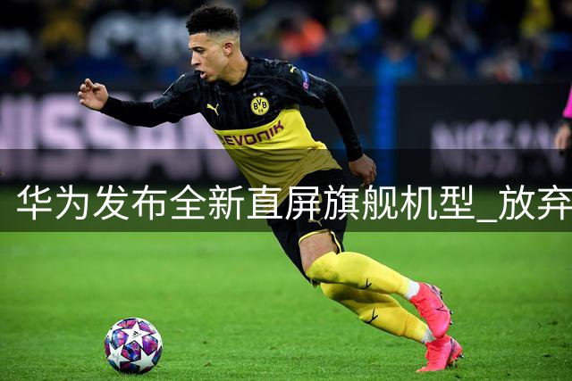 华为发布全新直屏旗舰机型 放弃折叠屏设计回归实用主义