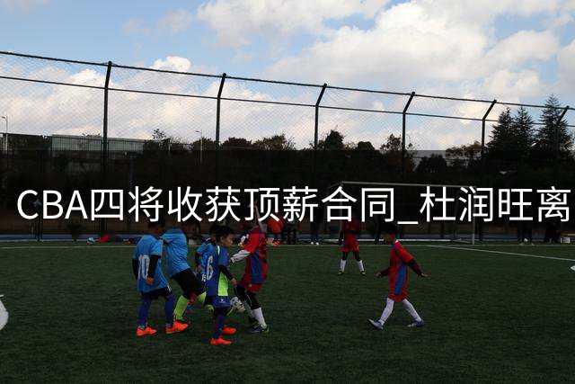 CBA四将收获顶薪合同 杜润旺离队引热议 张镇麟未来可期